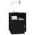 Produktbild 4 för Sängbord svart 40x34x55 cm massiv furu
