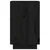 Produktbild 8 för Sängbord 2 st svart 40x34x55 cm massiv furu