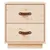 Produktbild 7 för Sängbord 2 st 40x34x45 cm massiv furu