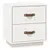 Produktbild 6 för Sängbord 2 st vit 40x34x45 cm massiv furu