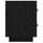 Sängbord svart 40x34x45 cm massiv furu