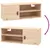 Produktbild 9 för Väggskåp 80x30x30 cm massiv furu