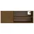 Produktbild 7 för Väggskåp 2 st honungsbrun 80x30x30 cm massiv furu
