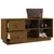 Produktbild 5 för Skobänk honungsbrun 100x34x45 cm massiv furu