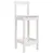Produktbild 3 för Barstolar 2 st Svart 40x41,5x112 cm massiv furu