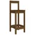 Produktbild 3 för Barstolar 2 st honungsbrun 40x41,5x112 cm massiv furu