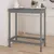 Produktbild 6 för Barbord grå 100x50x110 cm massivt furuträ