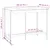Produktbild 8 för Barbord honungsbrun 140x80x110 cm massivt furuträ