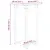 Produktbild 7 för Barbord honungsbrun 60x60x110 cm massivt furuträ