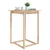 Produktbild 5 för Barbord 80x80x110 cm massiv furu