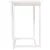 Produktbild 3 för Barbord vit 80x80x110 cm massivt furuträ
