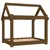 Produktbild 2 för Hundbädd honungsbrun 71x55x70 massiv furu