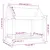 Produktbild 8 för Hundbädd honungsbrun 71x55x70 massiv furu