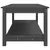 Produktbild 6 för Soffbord grå 110x55x45 cm massiv furu