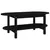 Produktbild 2 för Soffbord svart 110x55x45 cm massiv furu