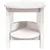 Produktbild 6 för Soffbord vit 80x45x45 cm massiv furu