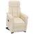 Produktbild 7 för Elektrisk reclinerfåtölj beige mikrofiber