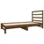 Produktbild 4 för Utdragbar dagbädd honungsbrun 2x(90x190) cm massiv furu