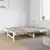 Produktbild 8 för Utdragbar dagbädd vit 2x(90x190) cm massiv furu