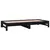 Produktbild 6 för Utdragbar dagbädd svart 2x(90x190) cm massiv furu