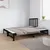 Produktbild 8 för Utdragbar dagbädd svart 2x(90x190) cm massiv furu