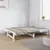 Produktbild 8 för Utdragbar dagbädd vit 2x(90x190) cm massiv furu
