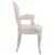 Produktbild 4 för Matstol beige 62x59,5x100,5 cm linne