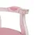 Produktbild 6 för Matstol rosa 62x59,5x100,5 cm sammet