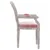 Produktbild 4 för Matstol rosa 54x56x96,5 cm sammet