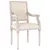 Produktbild 2 för Fåtölj beige 54x59x99 cm linne