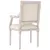 Produktbild 5 för Fåtölj beige 54x59x99 cm linne