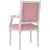 Produktbild 5 för Fåtölj rosa 54x59x99 cm sammet