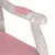 Produktbild 6 för Fåtölj rosa 54x59x99 cm sammet