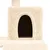 Produktbild 6 för Katträd med klöspelare sisal gräddvit 82 cm