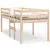 Produktbild 2 för Hög säng 90x190 cm massiv furu