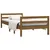 Produktbild 3 för Dagbädd honungsbrun 75x190 cm massiv furu