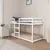 Produktbild 3 för Våningssäng vit 90x190 cm massiv furu