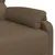 Produktbild 10 för Massagefåtölj med uppresningshjälp brun tyg