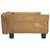 Produktbild 4 för Hundbädd brun 95x55x30 cm sammet