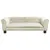 Produktbild 3 för Hundbädd gräddvit 95x55x30 cm sammet