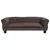 Produktbild 3 för Hundbädd brun 95x55x30 cm konstläder
