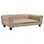 Produktbild 2 för Hundbädd cappuccino 95x55x30 cm konstläder