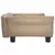 Produktbild 4 för Hundbädd cappuccino 95x55x30 cm konstläder