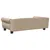 Produktbild 5 för Hundbädd cappuccino 95x55x30 cm konstläder