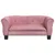 Produktbild 3 för Hundbädd rosa 70x45x30 cm sammet
