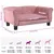 Produktbild 7 för Hundbädd rosa 70x45x30 cm sammet