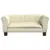 Produktbild 3 för Hundbädd gräddvit 70x45x30 cm konstläder