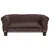 Produktbild 3 för Hundbädd brun 70x45x30 cm konstläder