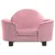 Produktbild 3 för Hundbädd rosa 66x40x45 cm sammet