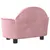 Produktbild 5 för Hundbädd rosa 66x40x45 cm sammet
